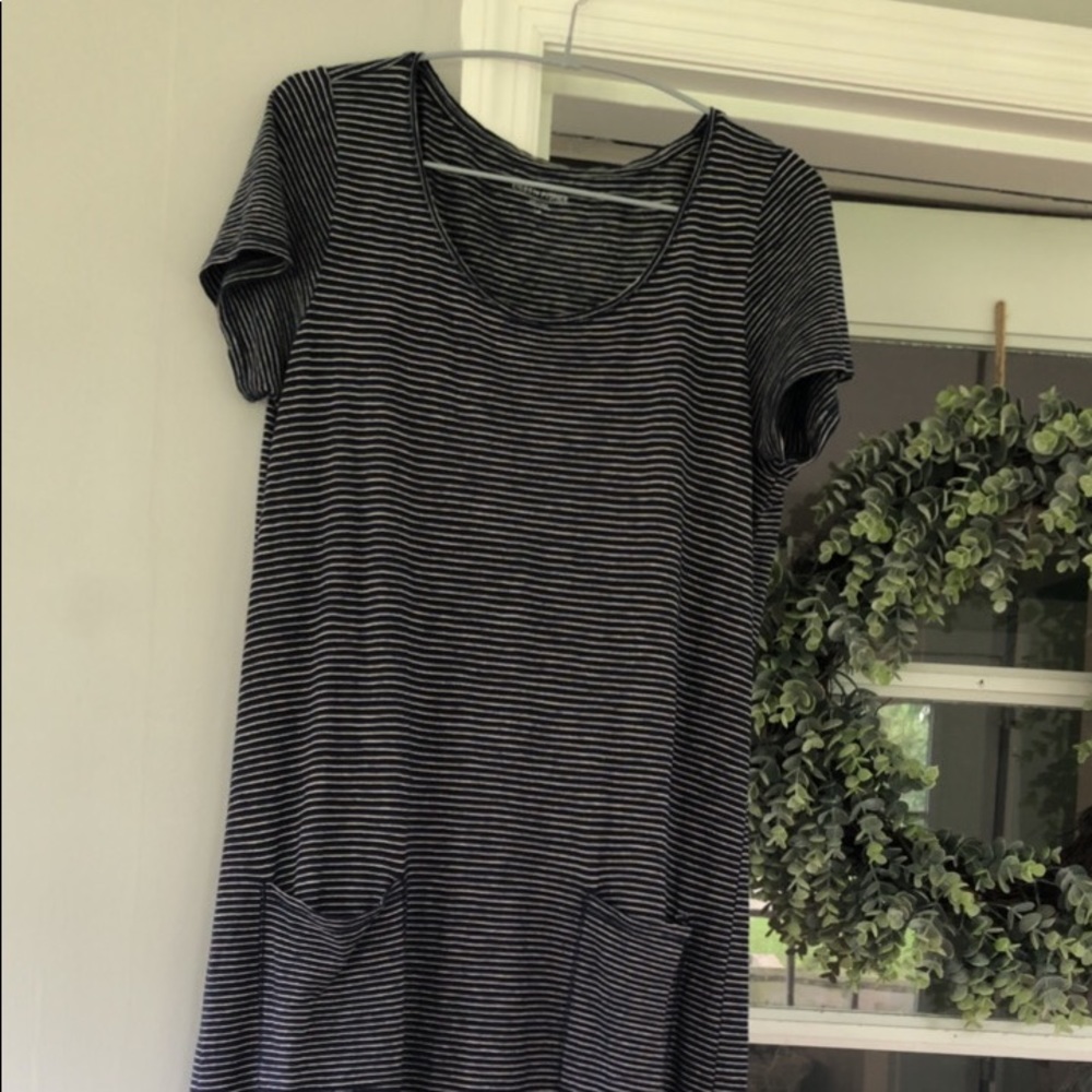 Striped pocket dress